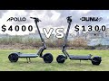 If Tesla Cybertrucks were Electric scooters! // Apollo Pro vs Punk Rider Pro