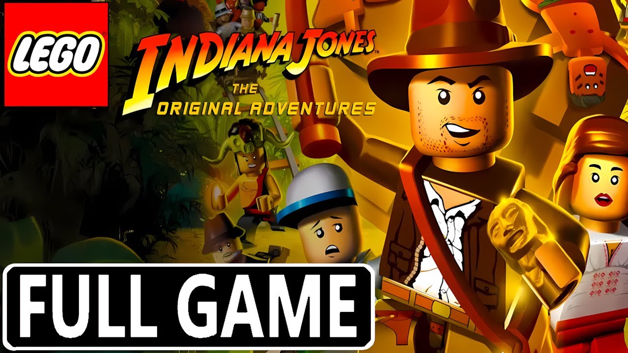 LEGO INDIANA JONES The Original Adventures FULL GAME [PC] GAMEPLAY ...