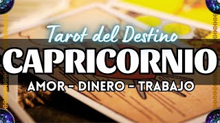 CAPRICORNIO ♑️ EL AMOR ES CORRESPONDIDO, TRIUNFO, MIRA ESTO ❗ #capricornio - Tarot del Destino