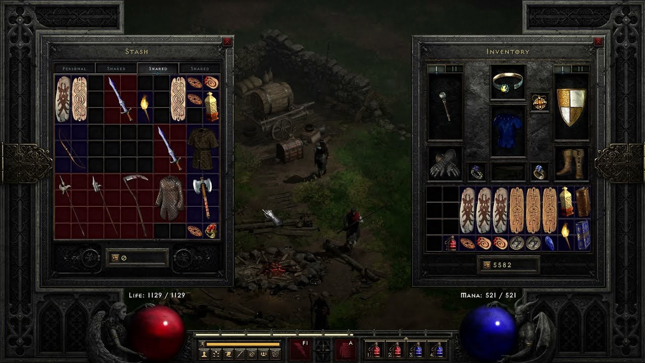 Items In Diablo 2 Resurrected. Types, Rarity / Colour And How To ...