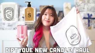 Diptyque Haul: New Cherry Blossom Candle \u0026 Softening Hand Wash *So MANY Gifts \u0026 Samples*