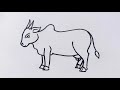 how to draw cow drawing easy step by step@aaravdrawingcreative1112