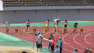 第68回西日本医科学生総合体育大会(西医体)　男子100m　準決勝第4組　2016/8/6