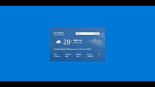 ASMR Programming - Weather App using HTML, CSS, and Javascript - No Talking