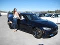 New BMW M3 in Tanzanite Blue with Opal White Merino Leather / Exhaust Sound / BMW Review