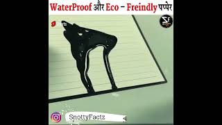 ये है Waterproof Papper #shorts #facts #ytshorts Sandstone Craft #amazingfacts Random Facts #fact
