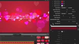 Pixel Film Studios - ProDrop: Valentines Lesson - Lovely Backdrops - Final Cut Pro X FCPX