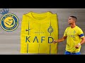 Al-Nassr Home Kit 23-24 season RONALDO. PLAYER VERSION/PLAYER ISSUE