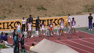 H31　六大学　男子110mH　予選2組