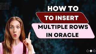 How can I insert multiple rows of data in one SQL command in Oracle