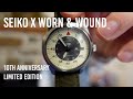 Seiko x Worn & Wound 10th Anniversary Limited Edition - Nicely executed variation of SNK803