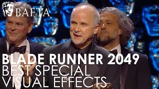 Blade Runner 2049 wins Special Visual Effects award | EE BAFTA Film Awards 2018