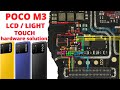 Xiaomi Poco M3 / display | light | touch | solution & jumper ways