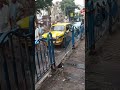 kolkata footpath full of drain water