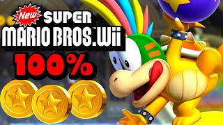 New Super Mario Bros. Wii 100% Walktrough 🎉 All Star Coins #6
