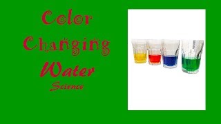 Science experiments for kids | Color Changing Water