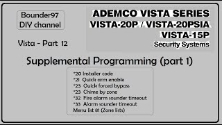 supplemental programming - 1 (Vista 20p part 12)
