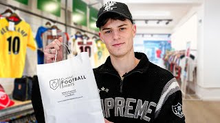 Alex Scott Goes Shopping For CLASSIC Football Shirts - Shirt Shopping