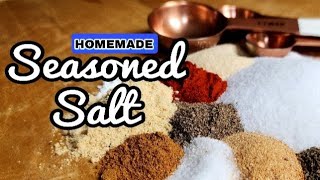 Homemade Seasoned Salt // Never buy it again ❤️