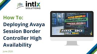 Deploying Avaya Session Border Controller High Availability
