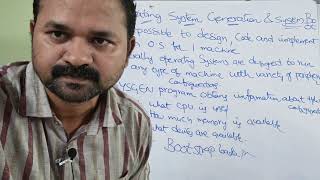 Operating System Generation || System Boot