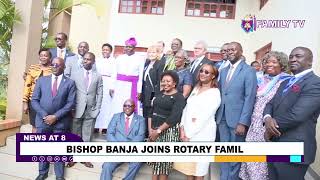 Bishop Banja Joins Rotary Family