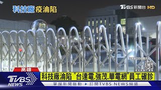 科技廠淪陷 「台達電.強茂.華電網」員工確診｜TVBS新聞