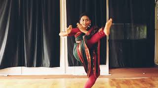 Brindavani Thillana # Dr Balamuralikrishna # Dance  # performed and choreographed by Ganga Lakshmi