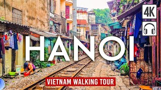 Hanoi 4K Walking Tour (Vietnam) - 74-min Tour with Captions & Immersive Sound [4