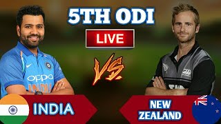 ind vs nz live video, india vs new zealand 5th odi live streaming