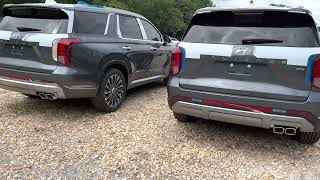 Calligraphy vs Limited: 2023 Hyundai Palisade in Steel Graphite
