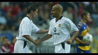 Juan Sebastian Veron vs Keane | vs Manchester United | 1999 UEFA Super Cup | MOTM | All Touches