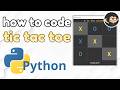 Code Tic Tac Toe in Python