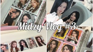 #3【Midzy Vlog】遂に憧れのあれが手に入った、、、、/GOLDアルバム開封/トレカ整理