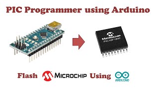 How to Build PIC programmer using Arduino updated