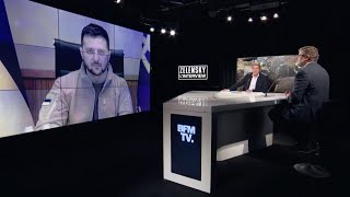 Інтерв’ю Президента Володимира Зеленського французькому каналу BFM TV