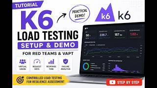 K6 Load Testing Tutorial for Red Teaming | Installation, Dashboard & Demo Assessment