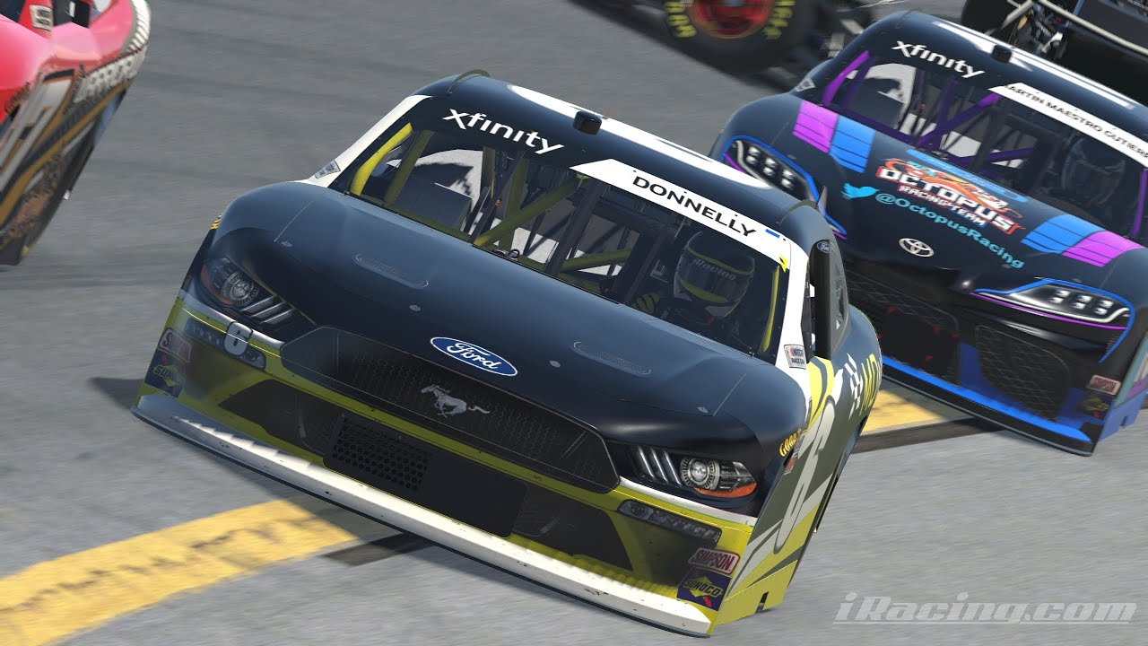 IRacing - NASCAR Xfinity Class B Fixed At Daytona - YouTube