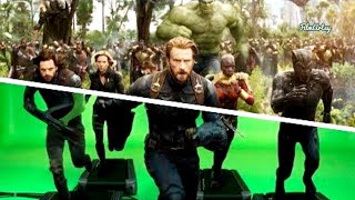 Iconic Marvel Movie Scenes Before and After VFX - Avengers: Endgame Included | 2020