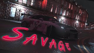 Megan Thee Stallion - Savage Remix (feat. Beyoncé) (Drifting Music Video) R35 GTR | FH4