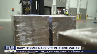 Baby formula arrives in Lehigh County as part of \