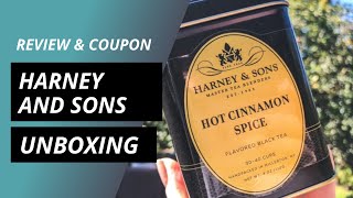 Harney and Sons Unboxing (Coupon and Review)