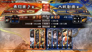 【三国志大戦】義乱の大号令【群ケニア】暴虐の覇剣 VS 囚人の脱獄【群5・象単】無敵藤甲