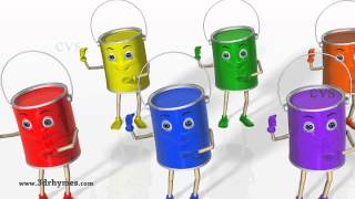 Color Songs - 3D Animation Learning Colors Nursery Rhymes for children