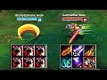 RAMMUS vs MASTER YI FULL BUILD FIGHTS & Best Moments!