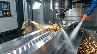 CNC Machining in Action: Custom Industrial Parts Manufacturing#customcncparts #metalcnc