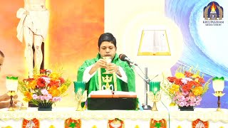 Fr Jobin Joseph Panackal on Sunday HolyMass at Kreupasanam