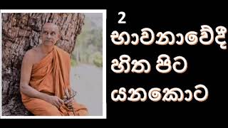 භාවනාවේදී හිත පිට යනකොට 2 - Udairiyagama Dhammajeewa thero