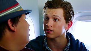 Peter Parker Airoplane Scene in Hindi - Spider-Man Far From Home