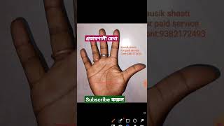 প্রভাবশালী রেখা। প্রতিপত্তিশালী রেখা। palm reading।#hastarekha #astrokausik #palmistry 🚩🔱🚩🚩